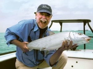 Sandy Moret developed a fly fishing school in Islamorada to share his passion and wealth of fishing knowledge with would-be and wanna-be anglers from around the country.